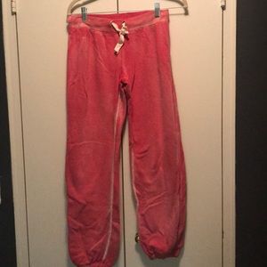 OCEAN DRIVE RED SWEATPANTS